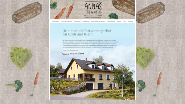 Website Screenshot: Ferienwohnung Anna - Annas Ferienwohnung - Date: 2023-06-14 10:37:58