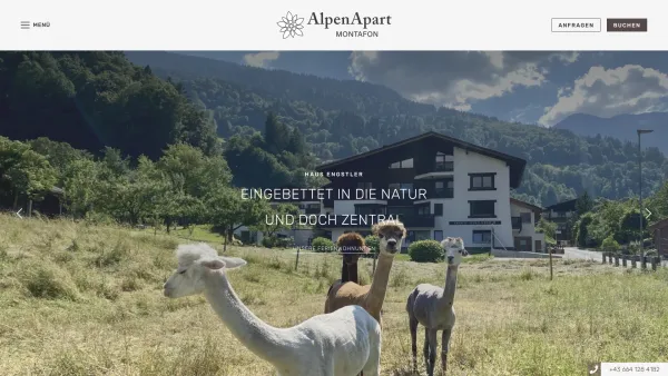 Website Screenshot: AlpenApart Haus Engstler - Urlaub im Montafon | AlpenApart Montafon - Date: 2023-06-22 15:13:25