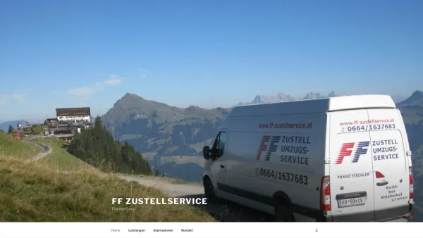 Website Screenshot: Fischler Franz Zustellservice & Umzugsservice - FF Zustellservice – Fischler Franz - Date: 2023-06-15 16:02:34