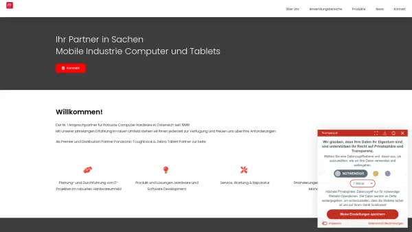 Website Screenshot: FFcompany - FF Company – Mobile Industrie Computer und Tablets - Date: 2023-06-15 16:02:34