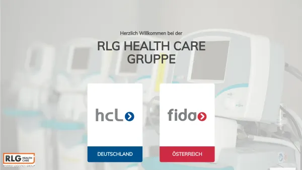 Website Screenshot: Fida Schüch - RLG Health Care Gruppe - Fida & Schüch Transport GmbH - Date: 2023-06-22 15:13:26