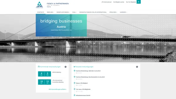 Website Screenshot: Fiebich & PartnerInnen Steuerberatung und Wirtschaftsprüfung GmbH - Date: 2023-06-22 15:13:26