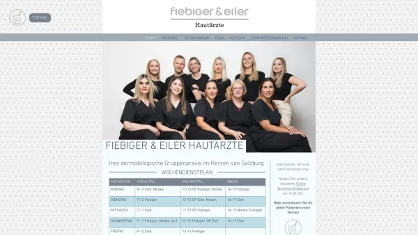 Website Screenshot: Dr. Manfred Fiebiger - START | Fiebiger Eiler - Date: 2023-06-22 15:13:26