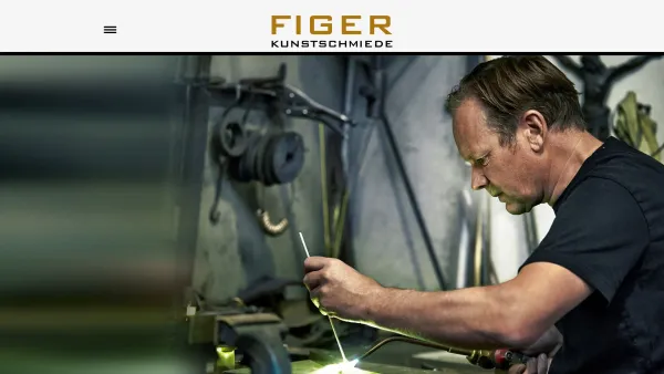 Website Screenshot: bei FIGER Metall! - Peter Figer - Kunstschmiede - Bezau Wilbinger 660 - Vorarlberg - Date: 2023-06-22 15:11:27