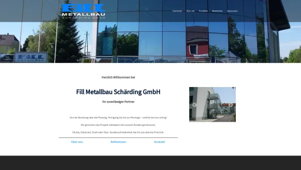 Website Screenshot: fill-metallbau - Startseite - Fill Metallbau Schärding GmbH - Date: 2023-06-22 15:11:27
