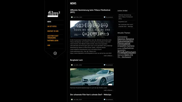 Website Screenshot: FILMQUADRAT Ing Marco J. Leer - Filmquadrat GmbH - Date: 2023-06-22 15:11:27