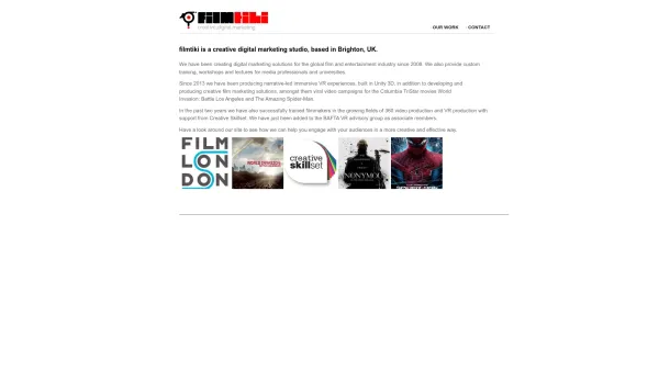 Website Screenshot: FilmTiki Online-Beratungsplattform für die unabhängige Filmszene. - filmtiki - Date: 2023-06-22 15:11:27