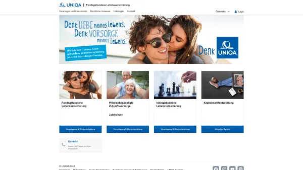 Website Screenshot: FinanceLife Lebensversicherung AG - Fondsgebundene Vorsorgelösungen - UNIQA Österreich - Date: 2023-06-15 16:02:34