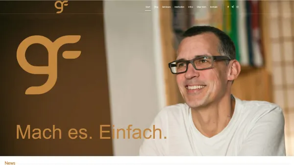 Website Screenshot: Gerald Fingerlos - Gerald Fingerlos - Fühl dich. Wohl. - Date: 2023-06-22 15:00:56