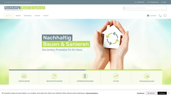 Website Screenshot: fink + fink KG - Nachhaltig Bauen und Sanieren Thondorf - Date: 2023-06-14 10:39:51
