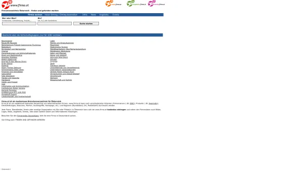 Website Screenshot: steurer wolfgang - Firmenverzeichnis Österreich - www.firma.at | Firmen Österreich - Date: 2023-06-15 16:02:34