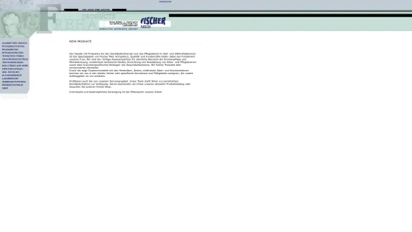 Website Screenshot: Gerhard FISCHER MED Reha Products - FISCHER MED - Reha Products - Date: 2023-06-22 15:00:56