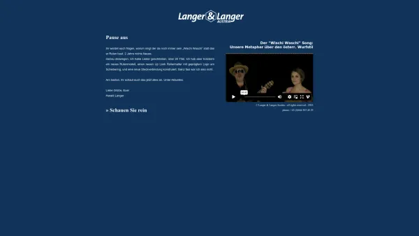 Website Screenshot: Langer&Langer - Langer und Langer - Date: 2023-06-14 10:39:51