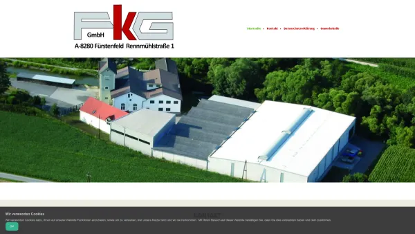 Website Screenshot: FKG Verwaltungs und Vertriebs-GmbH - FKG Vertriebs- und VerwaltgungsgmbH - Startseite - Date: 2023-06-22 15:15:44