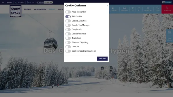 Website Screenshot: Bergbahnen Flachau - Skigebiet Flachau | Urlaub im Snow Space Salzburg - Date: 2023-06-22 15:15:44