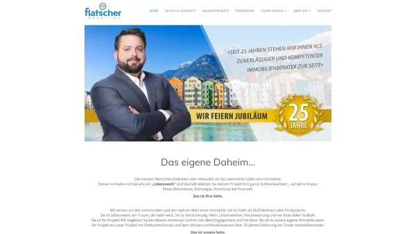 Website Screenshot: Mag. F.J. Flatscher KEG DIE Immobilienberater - Home - Mag. F.J. Flatscher GmbH DIE Immobilienberater Wir mögen Menschen und Immobilien - Date: 2023-06-22 15:00:59