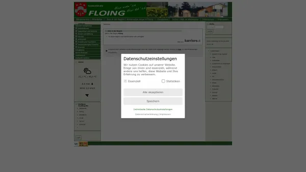 Website Screenshot: Gemeindeamt DEFAULT - Floing - GEM2GO WEB - Zentrum - Date: 2023-06-22 15:01:00