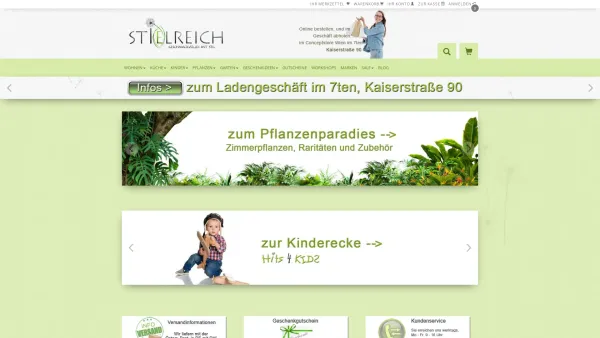 Website Screenshot: Blumen vom FLORALSTUDIO Natur aus Meisterhand - Stielreich DER Onlineshop für Interieur und Wohnen - Date: 2023-06-22 15:01:00