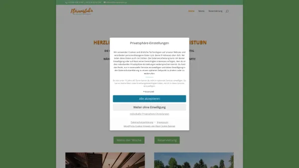 Website Screenshot: Rumel Gesellschaft Florianistubn - Florianistubn | Das Restaurant in Pettenbach – Qualität & Regionalität - Date: 2023-06-15 16:02:34