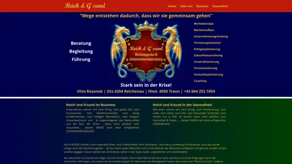 Website Screenshot: FLORIDA-Der FLORIDA-Fitnesstempel  Linz a.D./Kleinmünchen - Reich und G'sund | Werbeagentur und Unternehmensberatung - Date: 2023-06-22 15:16:24