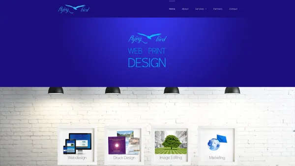 Website Screenshot: Flying Bird Webdesign & Grafik - flyingbird – webdesign & print design – creating creative websites is my passion - Date: 2023-06-22 15:11:32