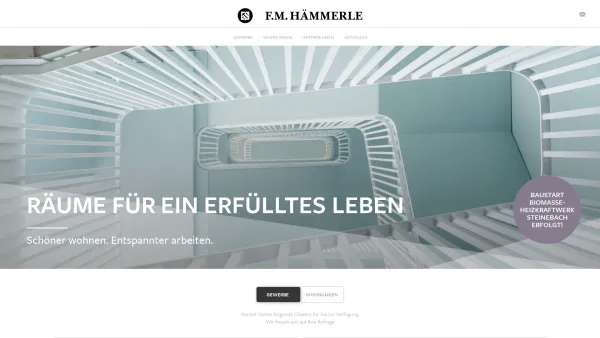 Website Screenshot: F.M. Hämmerle Holding â - F.M. Hämmerle Holding AG - F.M. Hämmerle - Date: 2023-06-22 15:11:32