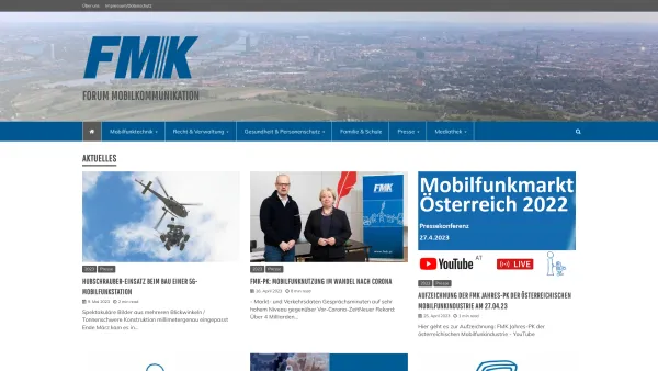 Website Screenshot: FMK Forum Mobilkommunikation - forum mobilkommunikation - Date: 2023-06-22 15:11:32