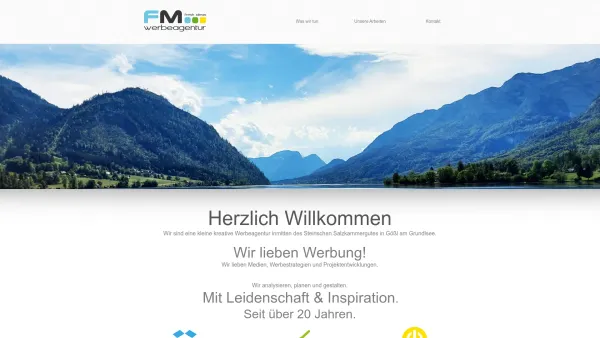 Website Screenshot: ___ Herzlichbei F M WebDesign ___ - Was wir tun - Date: 2023-06-22 15:11:32
