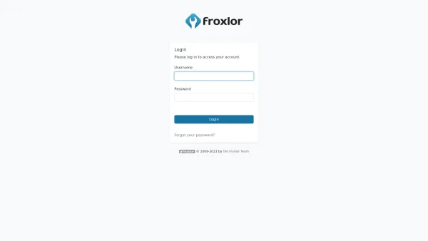 Website Screenshot: FNC-Software - Froxlor - Date: 2023-06-22 15:11:32