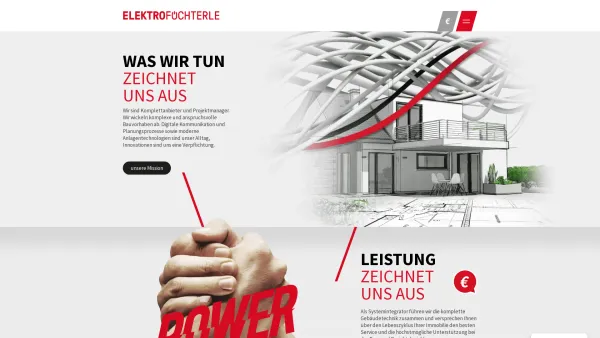 Website Screenshot: Elektro Föchterle GmbH - Home - Elektro Foechterle - Date: 2023-06-14 10:46:41
