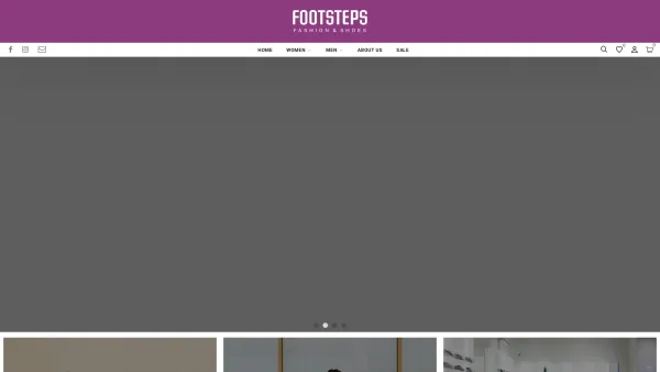 Website Screenshot: FOOTSTEPS Sneaker Sportschuhe online kaufen! - Footsteps | Sneakers, Casuals und Sportschuhe – Schuhe kaufen im Online Shop – Wien - Date: 2023-06-22 15:01:03