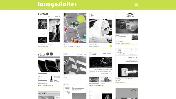 Website Screenshot: formgestalter uwe riedmann - projekte | formgestalter.net - Date: 2023-06-14 10:39:54