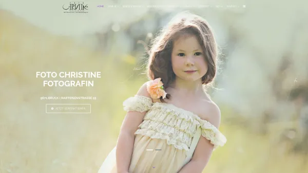 Website Screenshot: Foto Studio Christine - Foto Christine | Fotografin Bruck | Pinzgau - Date: 2023-06-22 15:13:29