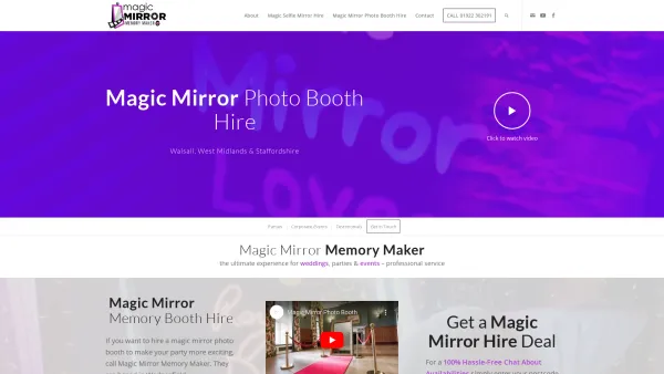 Website Screenshot: Foto-Atelier 2 Ges.m.b.H. - Magic Mirror Photo Booth Hire - Magic Mirror Memory Maker - Date: 2023-06-14 10:39:57