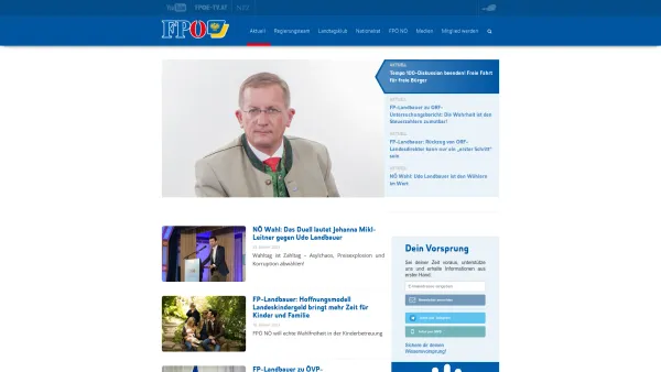 Website Screenshot: FPÖ-WOLKERSDORF - www.fpoe-noe.at – Freiheitliche Partei Österreichs | Niederösterreich - Date: 2023-06-15 16:02:34