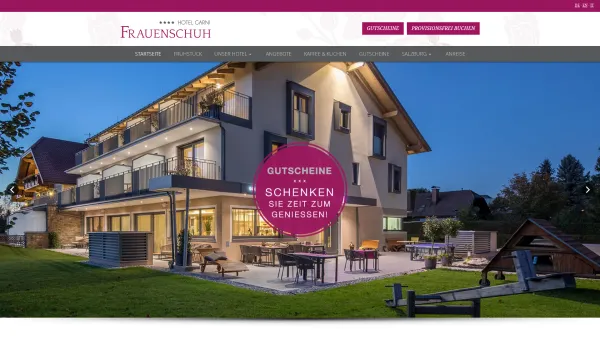 Website Screenshot: HOTEL PENSION FRAUENSCHUH SALZBURG - Hotel Garni Salzburg - Ab in den Urlaub - Date: 2023-06-22 15:11:37