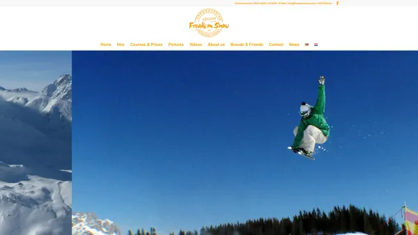Website Screenshot: Reitmaier Peter / Snowboarding Freaks on Snow - Home - Freaks on Snow Snowboarding Tirol Ellmau - Date: 2023-06-22 15:11:37