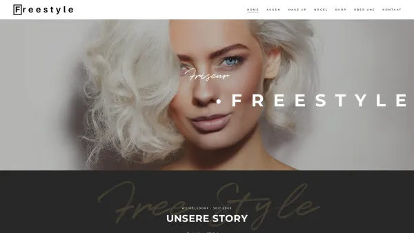 Website Screenshot: freestyle - Home - Friseur Freestyle - Date: 2023-06-14 10:39:57