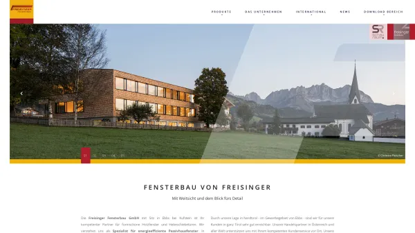 Website Screenshot: Freisinger Fensterbau GmbH - Freisinger Fensterbau: Freisinger Fensterbau - Date: 2023-06-14 10:39:57