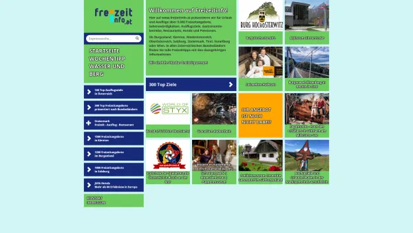 Website Screenshot: F.L.Management Freizeitinfo Franz Leitner - Freizeitinfo.at - Date: 2023-06-22 15:01:10