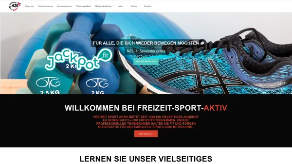 Website Screenshot: Freizeit Sport Aktiv - FSA Freizeit Sport Aktiv - Date: 2023-06-14 10:39:57