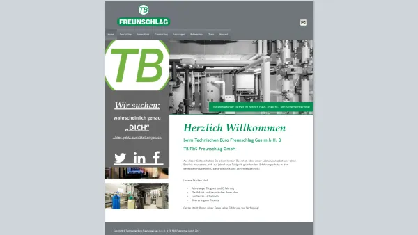 Website Screenshot: TB Freunschlag - index - Date: 2023-06-22 15:01:11