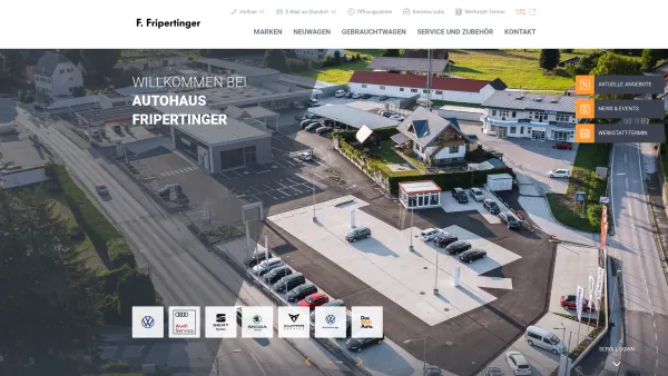 Website Screenshot: Autohaus Fripertinger - Franz Fripertinger Ges.m.b.H - Date: 2023-06-14 10:39:57