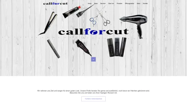 Website Screenshot: Friseur Callforcut - Date: 2023-06-22 15:11:37