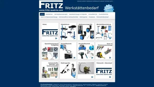 Website Screenshot: FRITZ Trade GmbH - FRITZ Trade and Rent - Date: 2023-06-14 10:40:00