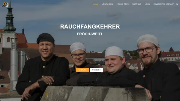 Website Screenshot: Rauchfangkehrerbetrieb Herwig Fröch - Fröch – Weitl – Ihr Rauchfangkehrer - Date: 2023-06-22 15:16:25