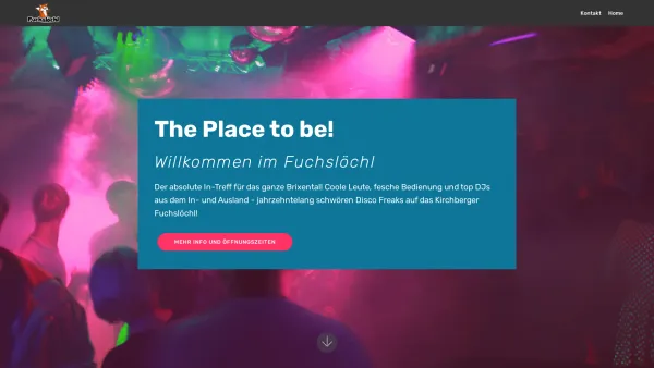 Website Screenshot: FUCHSLÖCHL KIRCHBERG - Fuchslöchl - Date: 2023-06-22 15:01:15