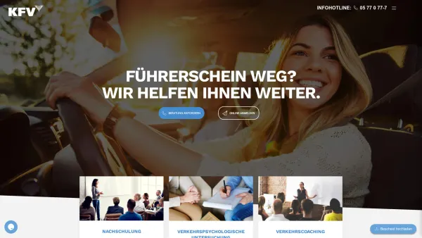 Website Screenshot: Kuratorium für Verkehrssicherheit - Führerschein weg? Wir helfen! - fuehrerscheinweg.at - Date: 2023-06-15 16:02:34