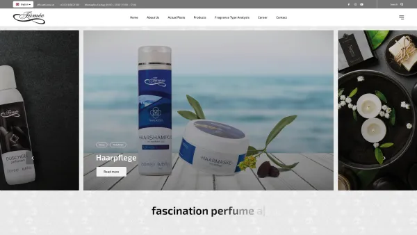 Website Screenshot: Fúmée Perfume & Cosmetics GmbH - Fumee – Parfume & Cosmetics - Date: 2023-06-15 16:02:34