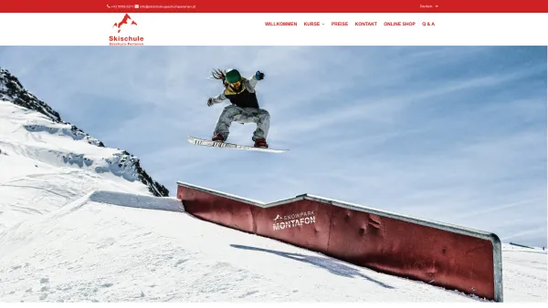 Website Screenshot: Fun Camp Snownboardschule u index - Snowboard | Skischule Gaschurn-Partenen - Date: 2023-06-22 15:01:16